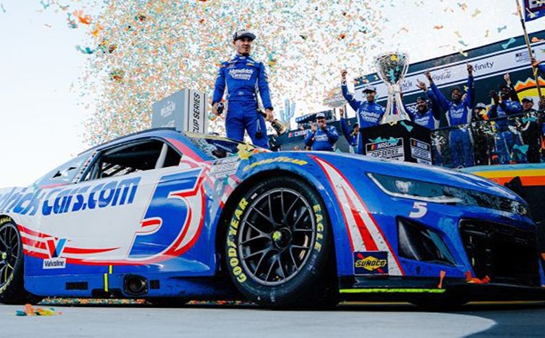 Larson Claims Second NASCAR Cup Title in Phoenix