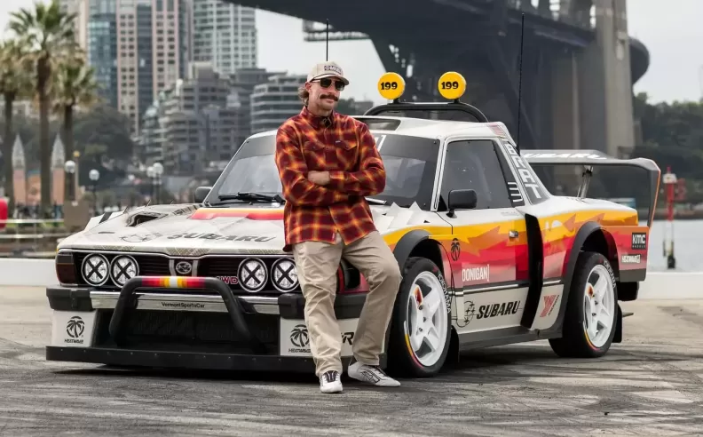 Travis Pastrana Unleashes the Out of Control Subaru Brataroo at SEMA 2025