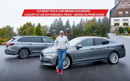 Video: Testing the All New Skoda Superb in Czechia with Motor283