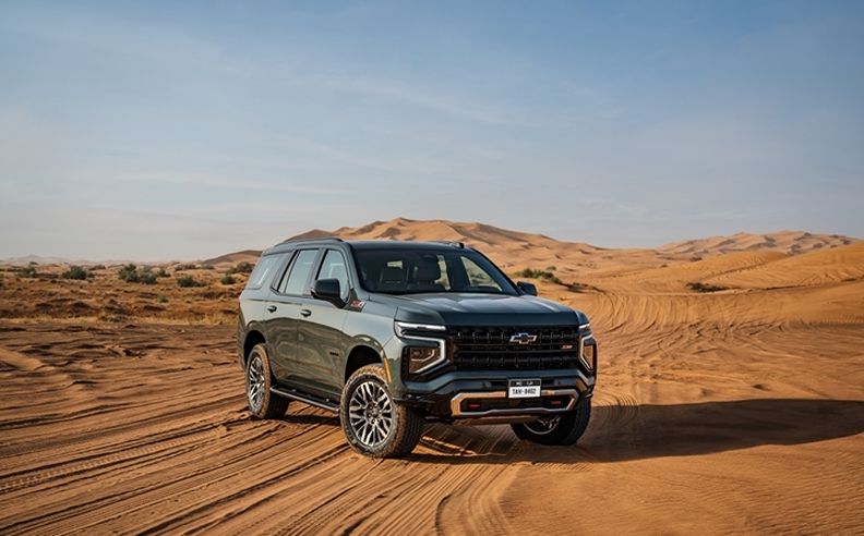 مركبات جنرال موتورزالرياضية متعدّدة الاستعمالات تعكس تطلّعات الشرق الأوسط وأجوائه المتغيّرة