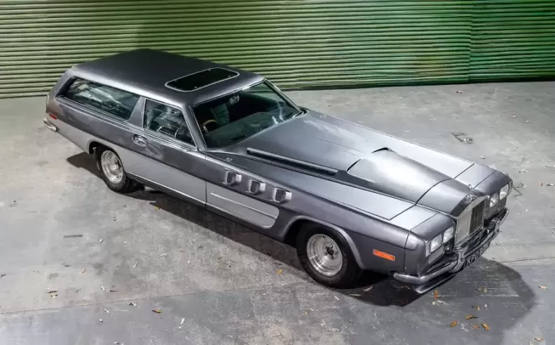 The Beast Classic: 27-Liter Rolls Royce V12 Shooting Brake Goes to Auction