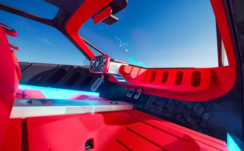 بيجو تبتكر عجلة قيادة مستطيلة 