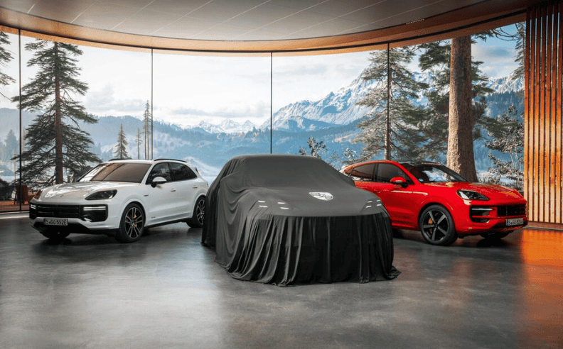 First public viewing of new Cayenne Electric to be at Icons of Porsche in Dubai