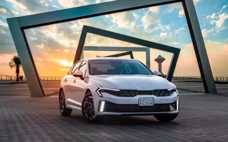 Kia K5 2025 Arrives in Saudi Arabia with Bold Design and New Tech
