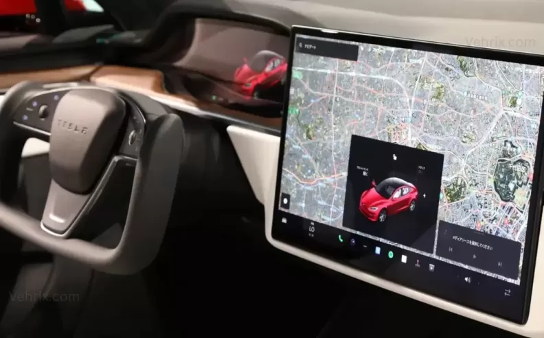 تقرير بلومبيرغ: تسلا تختبر كاربلاي بالفعل