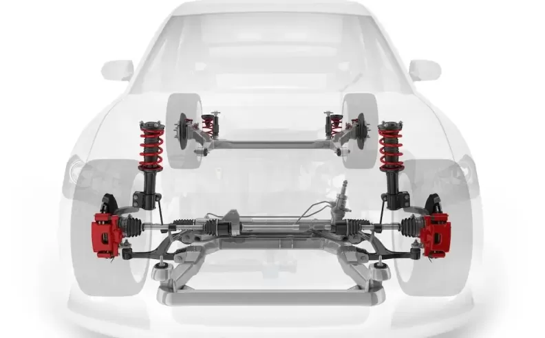 تأثير الحفر والمطبات على نظام التعليق