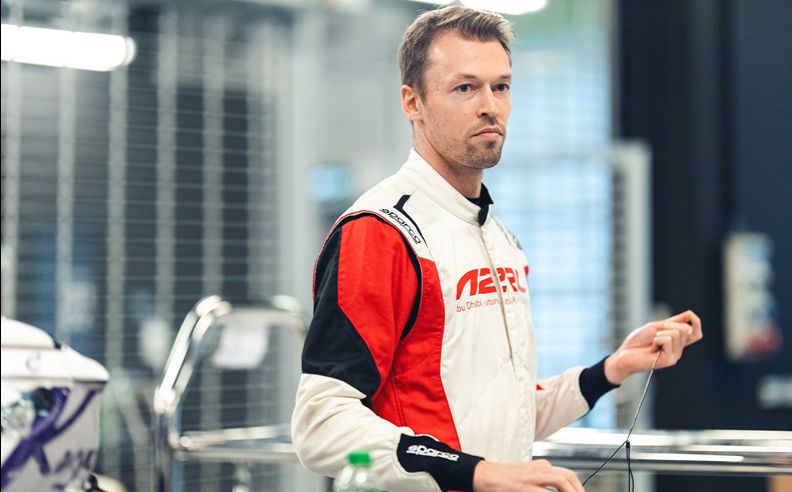 Intense On-Track Battle