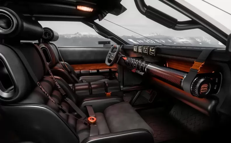 مقصورة داخلية مثل مركبة فضائية