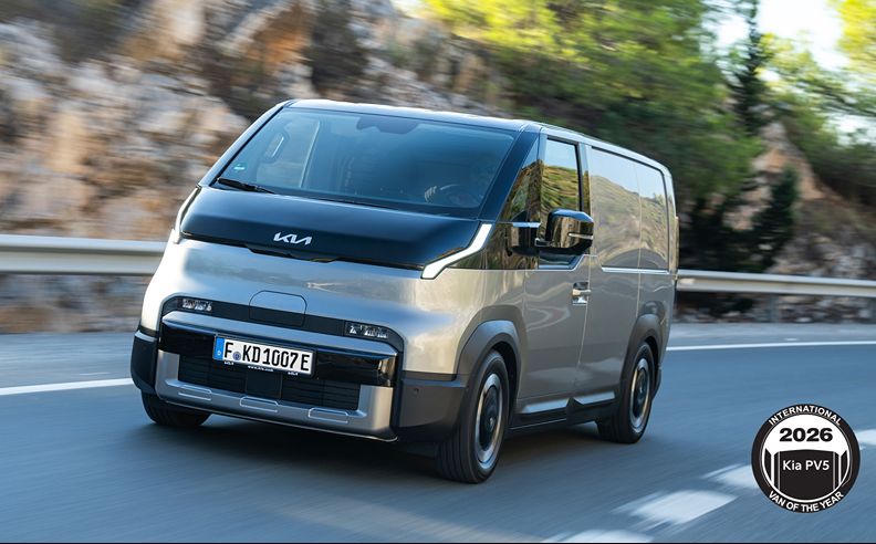 Kia’s PV5 Wins the 2026 International Van of the Year