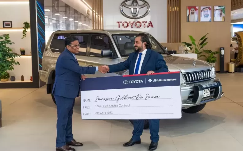 Al-Futtaim Toyota has honoring their customer 