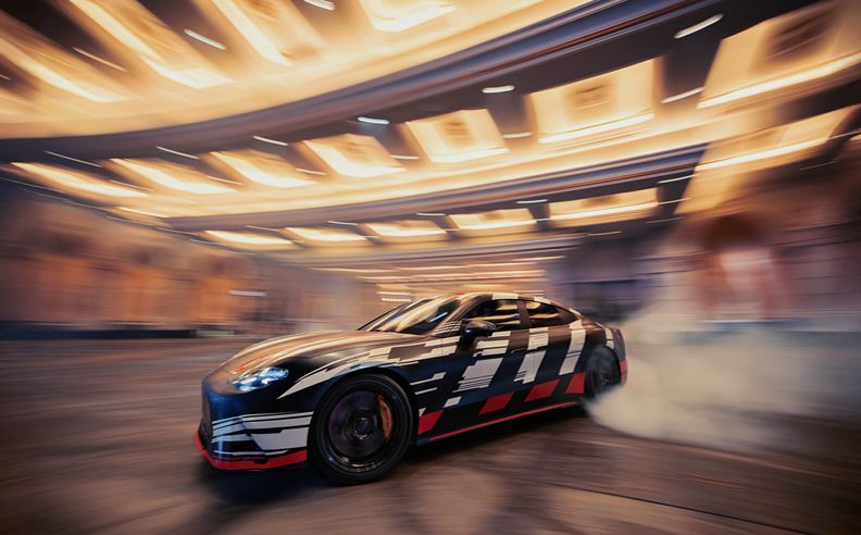 Mercedes-AMG GT 4-Door Coupe Stunt with Brad Pitt