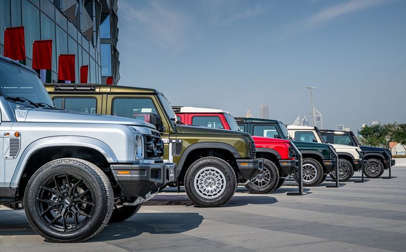 INEOS Unveils Grenadier Line-Up in Dubai with Exclusive Off-Road Experience