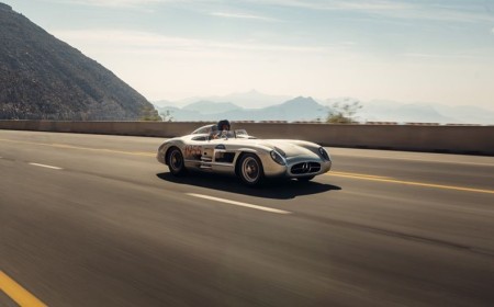Gulf Premiere 1955 Mercedes-Benz 300 SLR Thrills at 1000 Miglia UAE