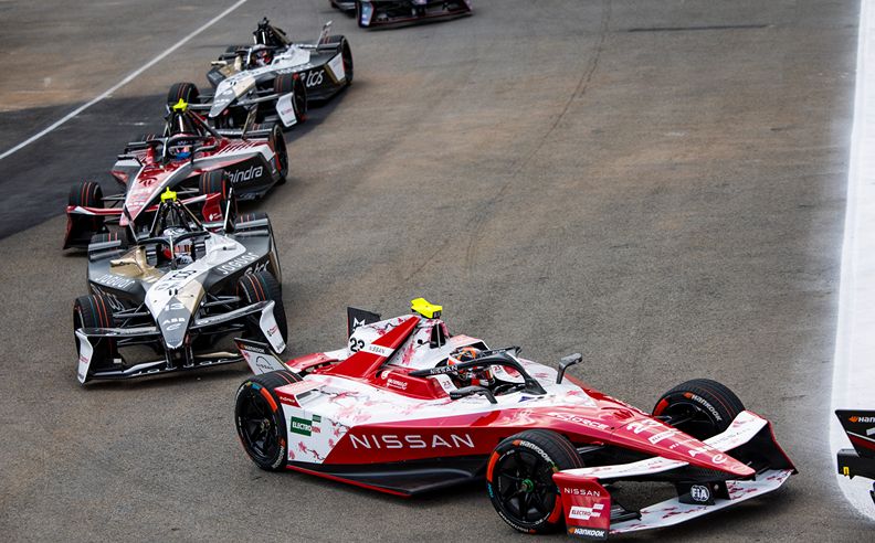 Nissan Formula E Team secures podium in dramatic Season 12 opener