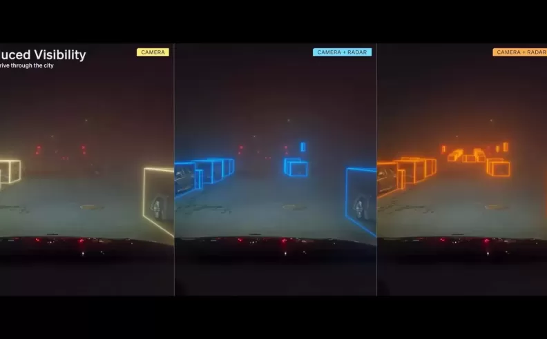 فيديو ريفيان يكشف الفارق: عندما تعجز الكاميرات يتألق الليدار