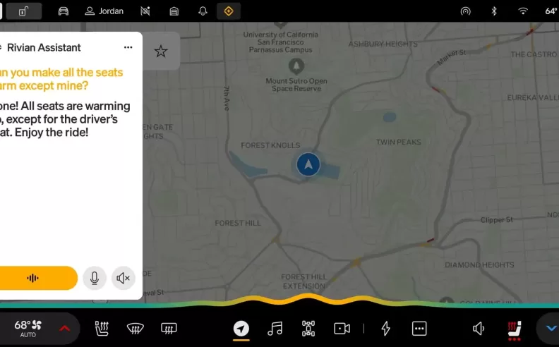 ريفيان Assistant: مساعد ذكي داخل السيارة