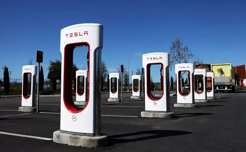 How the Tesla Supercharger Works