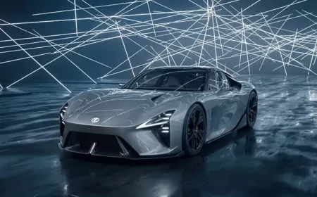 The LFA Returns Lexus Reveals a Stunning Electric Supercar Concept