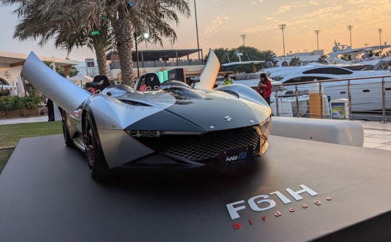 FAST F61H Hydrogen V12 Supercar Debuts in Abu Dhabi