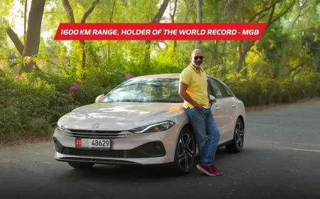 MG 8 Test Drive in the Gulf: Luxury Meets Efficiency Across 2208 Kilometers