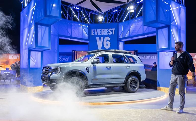 Ford Debuts Middle East-Exclusive Everest V6 Engine Lineup and Unveils Everest Tremor at Liwa International Festival