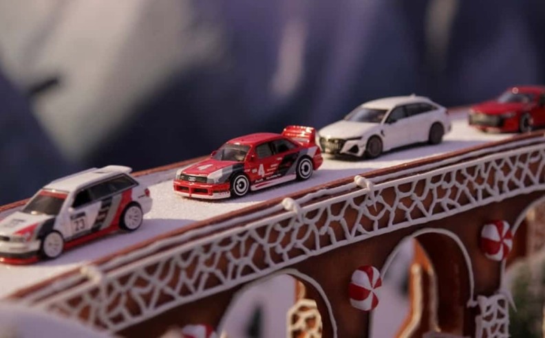 Video: Audi's Holiday Magic Toy Cars Drift Through Snow in New Stop Motion Video