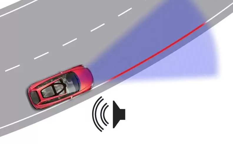 نظام التحذير من مغادرة المسار Lane Departure Warning