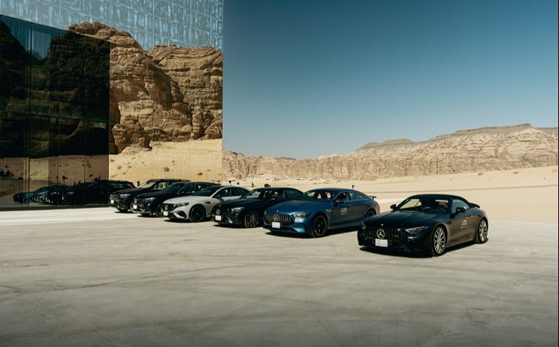 تجربة مرسيدس-AMG في العُلا: مزيج الأداء والإحساس والابتكار