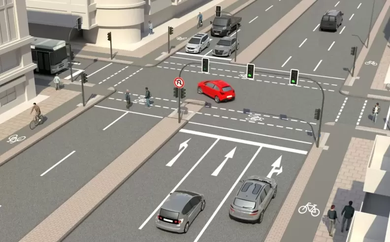 قواعد الأولوية في الدوارات