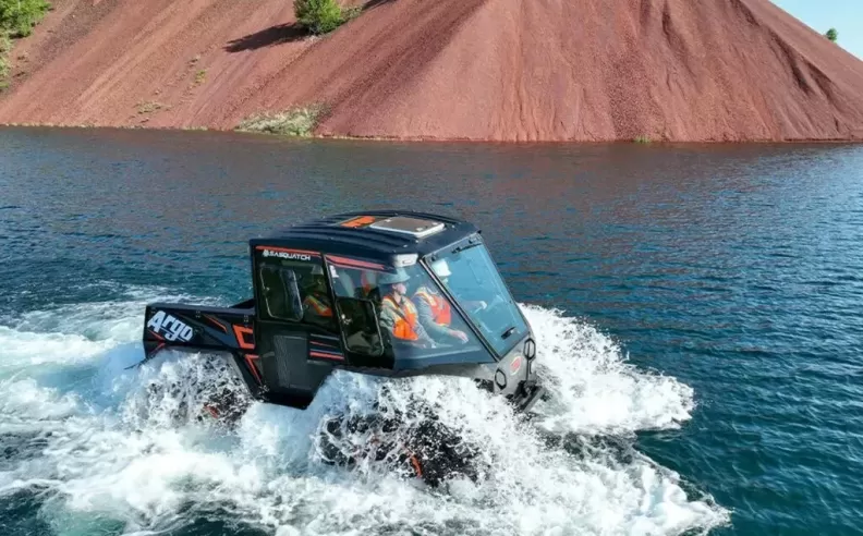 ساسكواتش XTX: الشاحنة الكندية البرمائية التي لا تعرف المستحيل