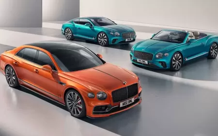 2024 Bentley Continental GT Azure, Flying Spur Get New Grilles And Colors