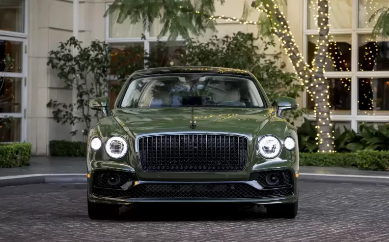 Fresh exterior design from Bentley 