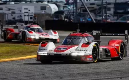 Porsche Celebrates 75 Years of Racing with Daytona Hat Trick