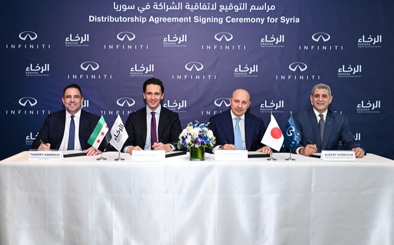 INFINITI and Al Rakhaa Introduce Modern Japanese Luxury to Syria