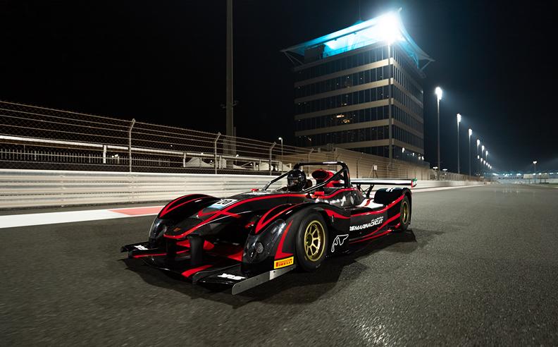 تجربة سيارة وولف تورنادو الجديدة كلياً تقدم أداءً فائقاً على حلبة مرسى ياس