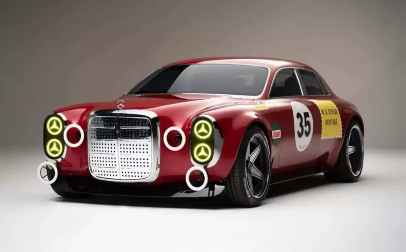 Mercedes Revives The Red Pig Story With A Secret AMG Tribute Concept