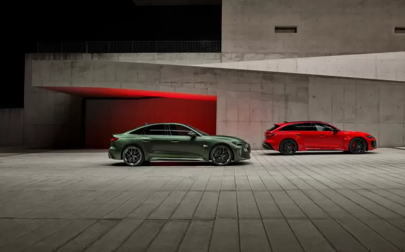 أودي RS 5 الجديدة لعام 2026: هجينة خارقة تجمع بين كفاءة الكهرباء وعنفوان الـ RS