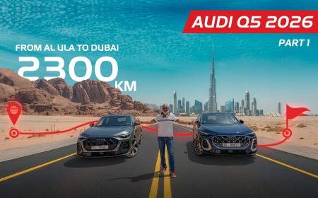 2300 km road trip from AlUla to Abu Dhabi and Dubai with Audi SQ5 2026 Part 1