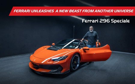 Exclusive first look at the launch of Ferrari 296 Speciale