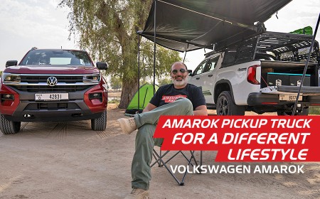 The Volkswagen Amarok pick-up is ready for all adventures