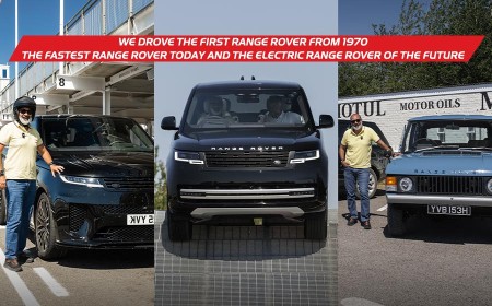 We drove the very first 1970 Range Rover, the first-ever electric prototype and more at the Goodwood Motor Circuit